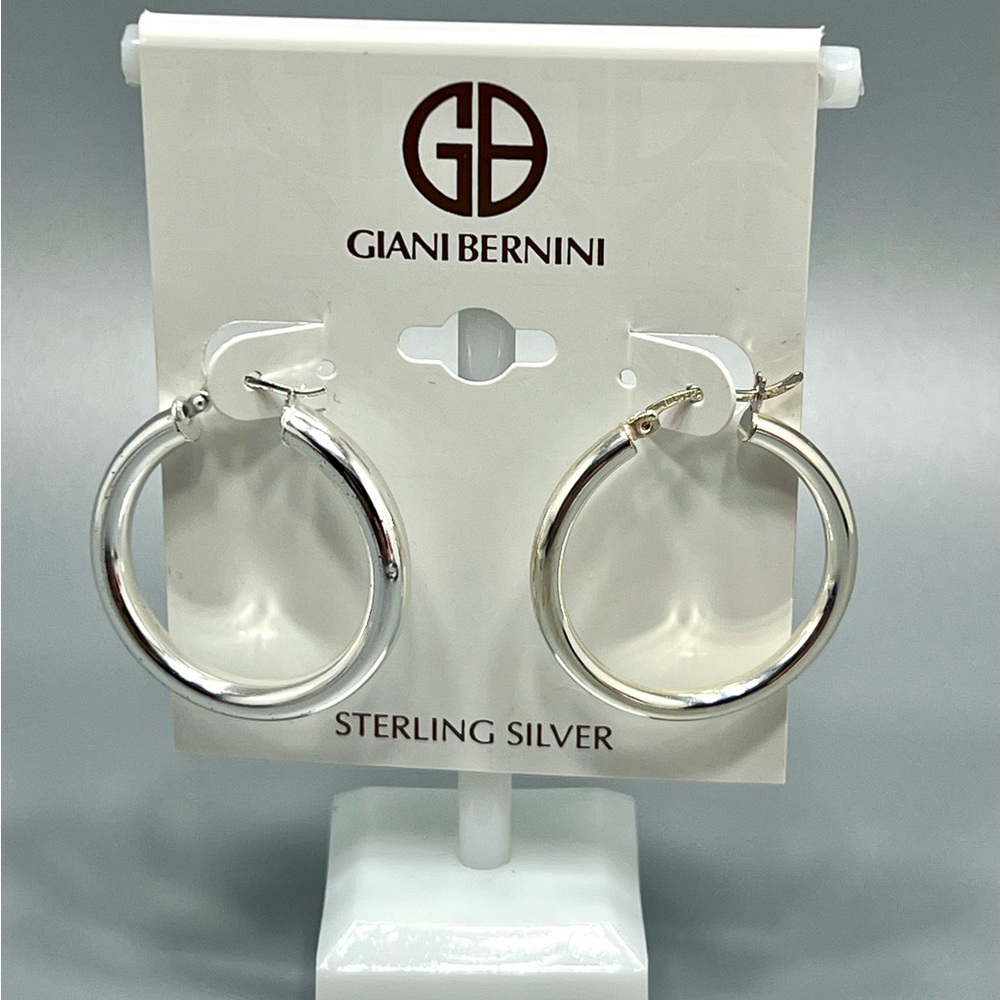 Giani Bernini Sterling Silver Hoop Earrings